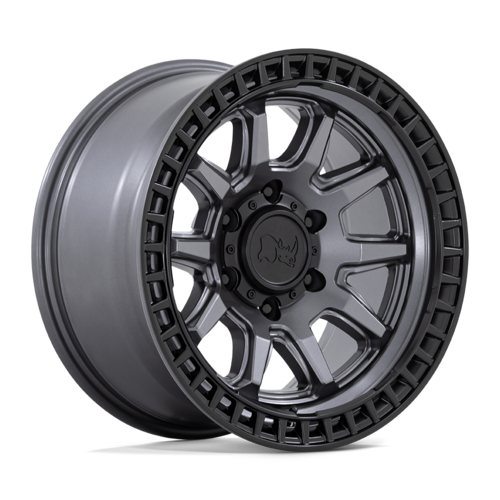 BR CALICO 17X8.5 5X5.0 71 M-GMTL BLK -10