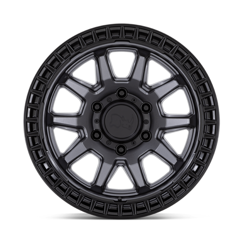 BR CALICO 17X8.5 6X5.5 106 M-GMTL BLK +0