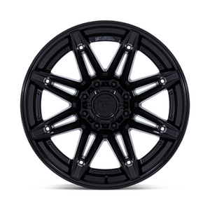 BRAWL 22X12 8X6.5 125 -44 M-BLK G-BLK