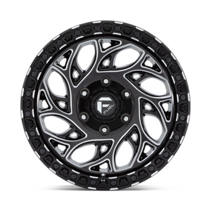 D840 15X8 6X5.5 G-BLK-MILL -19MM