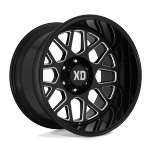 XD849 20X10 6X135 G-BLK MILL -18MM