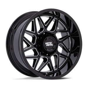 TURBINE 20X9 8X180 124 +1 G-BLK MILL