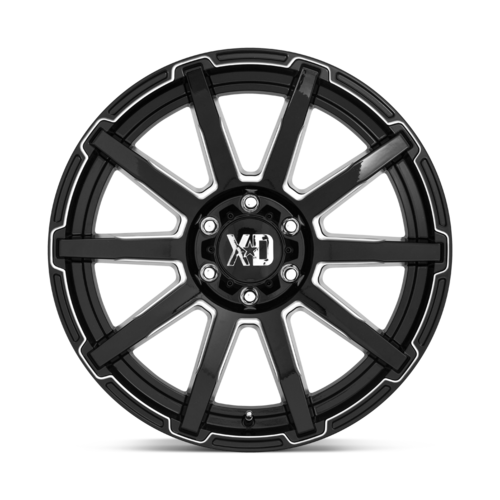 XD847 18X9 8X170 G-BLK MILL 12MM