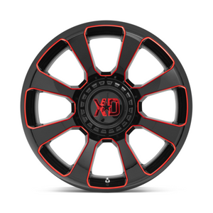 XD854 20X9 6X135/5.5 G-BLK MILL RTCC 00MM