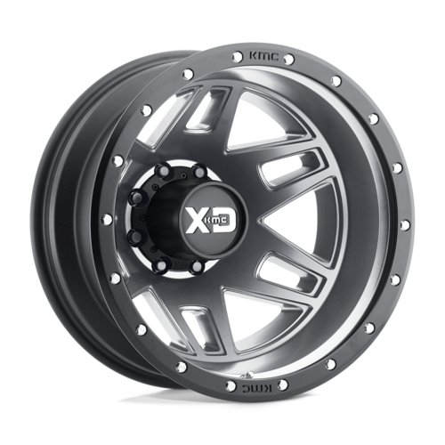 XD130 20X8.25 8X200 M-GRY BLK-RING 127MM