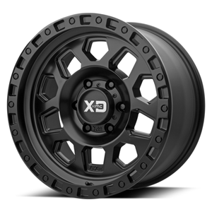 XD132 17X8 6X120 S-BLK 25MM