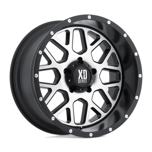 XD820 18X9 5X150 S-BLK MACH 18MM