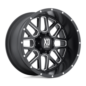 XD820 18X9 8X170 S-BLK MILL -12MM