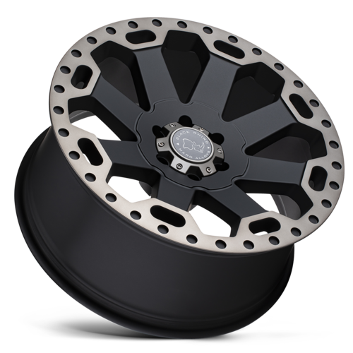 BR WARLORD 17X9 8X165 +12 122 M-BLK DDT