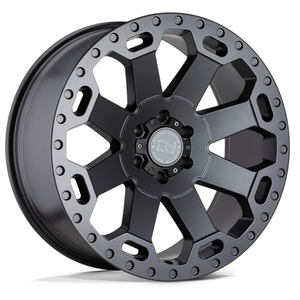 BR WARLORD 18X9 8X165 -12 122 M-GNMTL