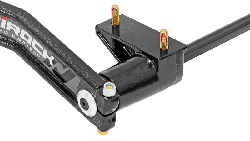 Antirock Sway Bar Kit JL/JT Front Forged Arms Steel Brackets .850 Inch Bar RockJock 4X4