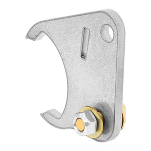 Currectlync Wrangler JK High Steer Front Trac Bar Relocation And Ram Assist Steering Mount Axle Bracket RockJock 4x4