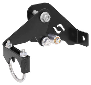 Currectlync Wrangler JK High Steer Front Trac Bar Relocation And Steering Stabilizer Shock Mount Axle Bracket RockJock 4x4