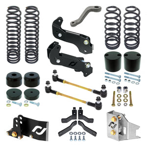 Driver Lift Kit for JK Wrangler Unlimited (4-door) 4 Inch lift RockJock 4X4
