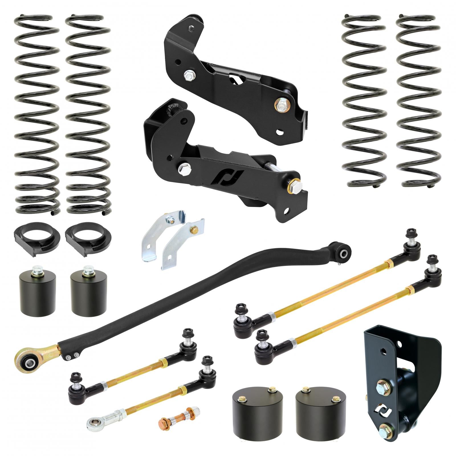 Driver Lift Kit for JL Wrangler w/ Gas V-6 3.5 Inch lift RockJock 4X4