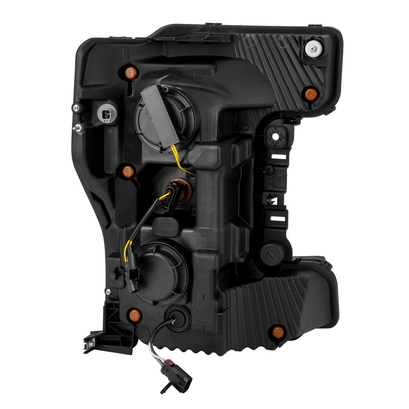 AlphaRex 17-19 Ford F-250/350/450/550 Super Duty NOVA-Series LED Proj Headlights Chrome w/SS & SBDRL