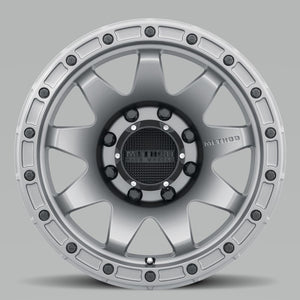 Method MR317 20x9 +18mm Offset 8x180 130.81mm CB Matte Titanium Wheel