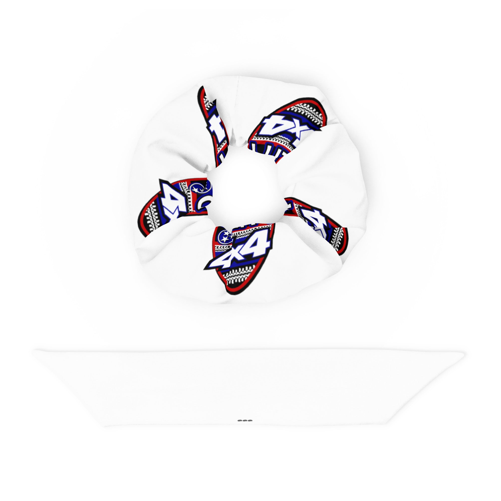 MC4x4 Logo Black Jeep Hair Scrunchie