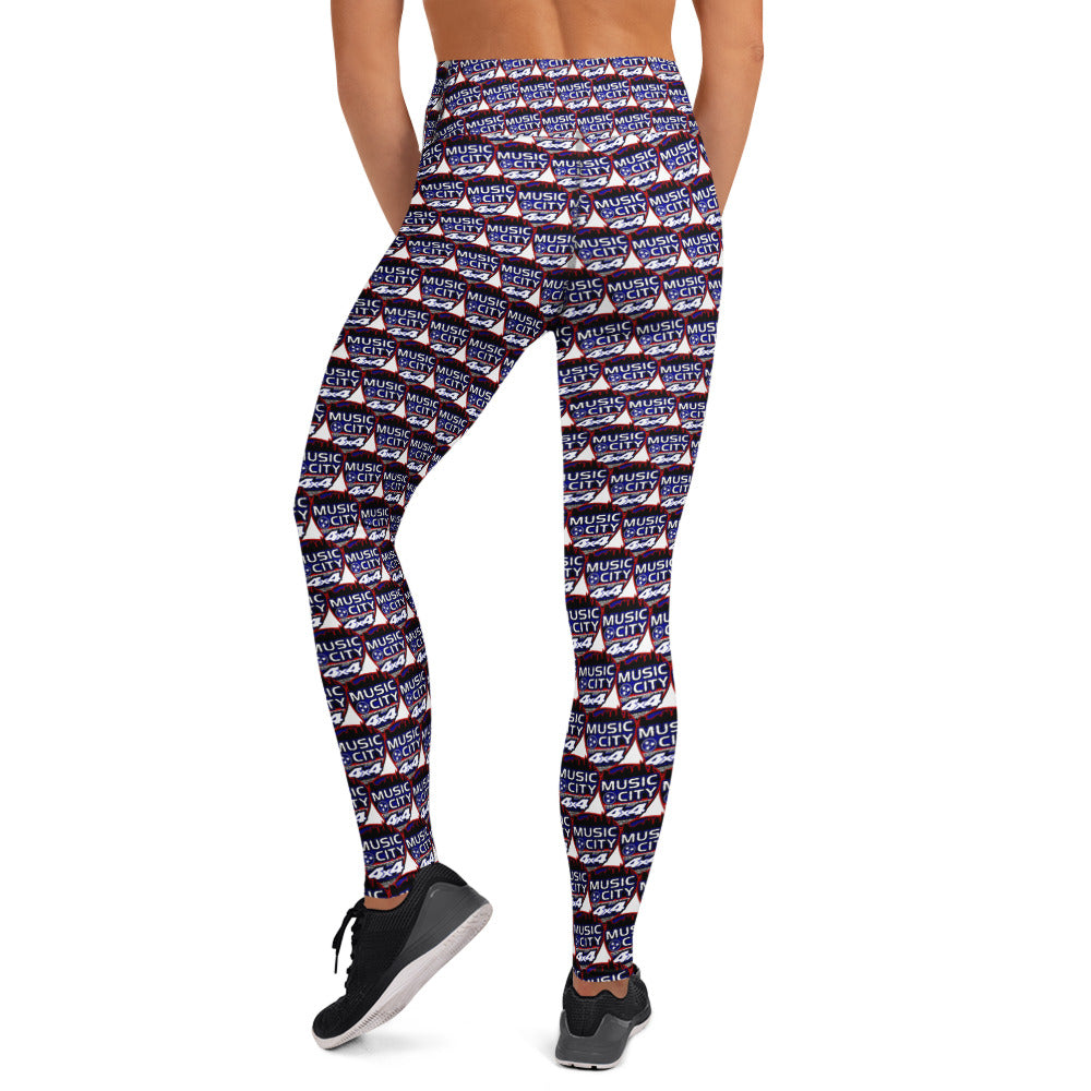 MC4x4 Logo Yoga Leggings
