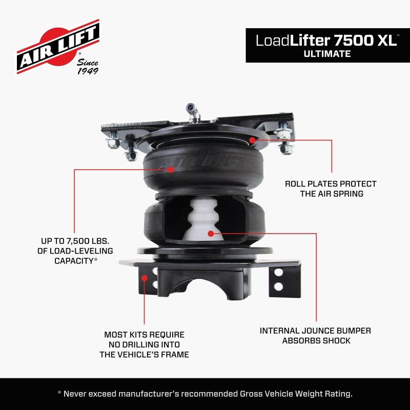 Air Lift LoadLifter 7500XL Ultimate  for 11-17 GM 2500/3500