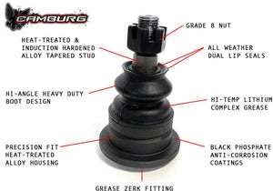 Camburg Toyota Tundra 2WD/4WD 07-21 Performance X-Joint Upper Arms