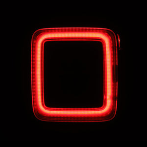 AlphaRex 18-23 Jeep Wrangler JL NOVA Prismatic LED Taillights Black-Red