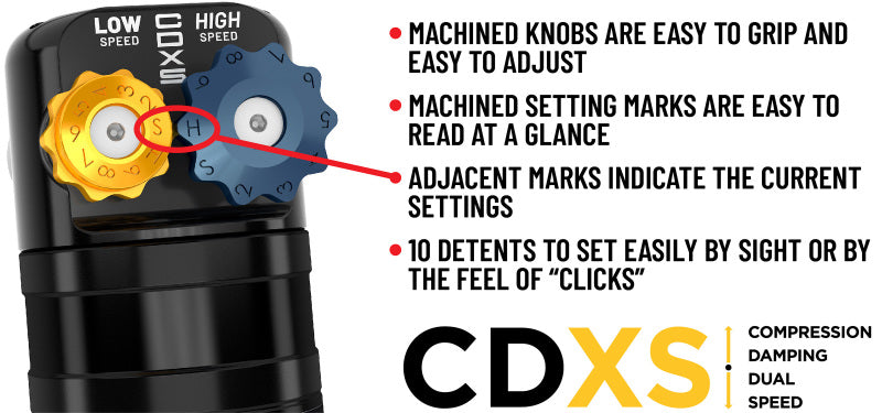 ICON 21-23 Ford Bronco 2.5in VS RR Coilover Kit - Rear