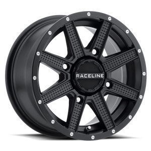 Raceline A92B Hostage 14x7in / 4x156 BP / 5mm Offset / 132.5mm Bore - Satin Black Wheel