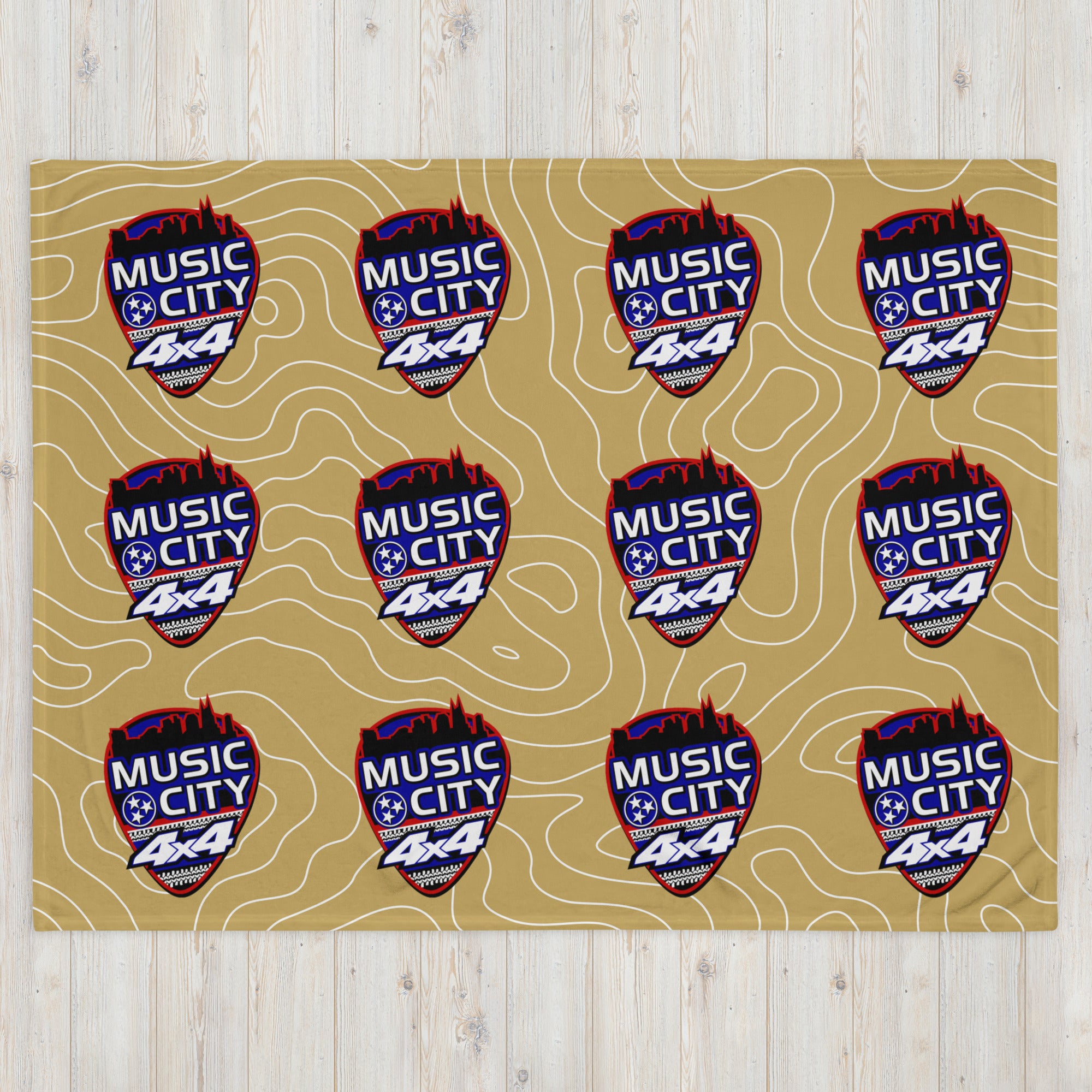 MC4x4 60x80 Throw Blanket