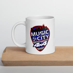 MC4x4 Logo Glossy White Coffee Mug