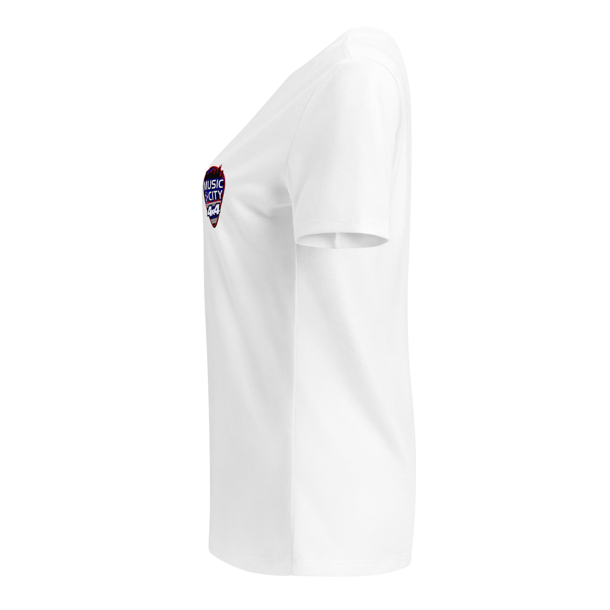 MC4x4 Logo Women's V-Neck Shirt